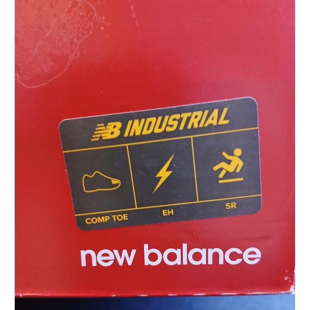 New Balance Fresh Foam Cremorne Mid EH Black Grey Work Boots Men 13 2E Wide NEW - Picture 8 of 13